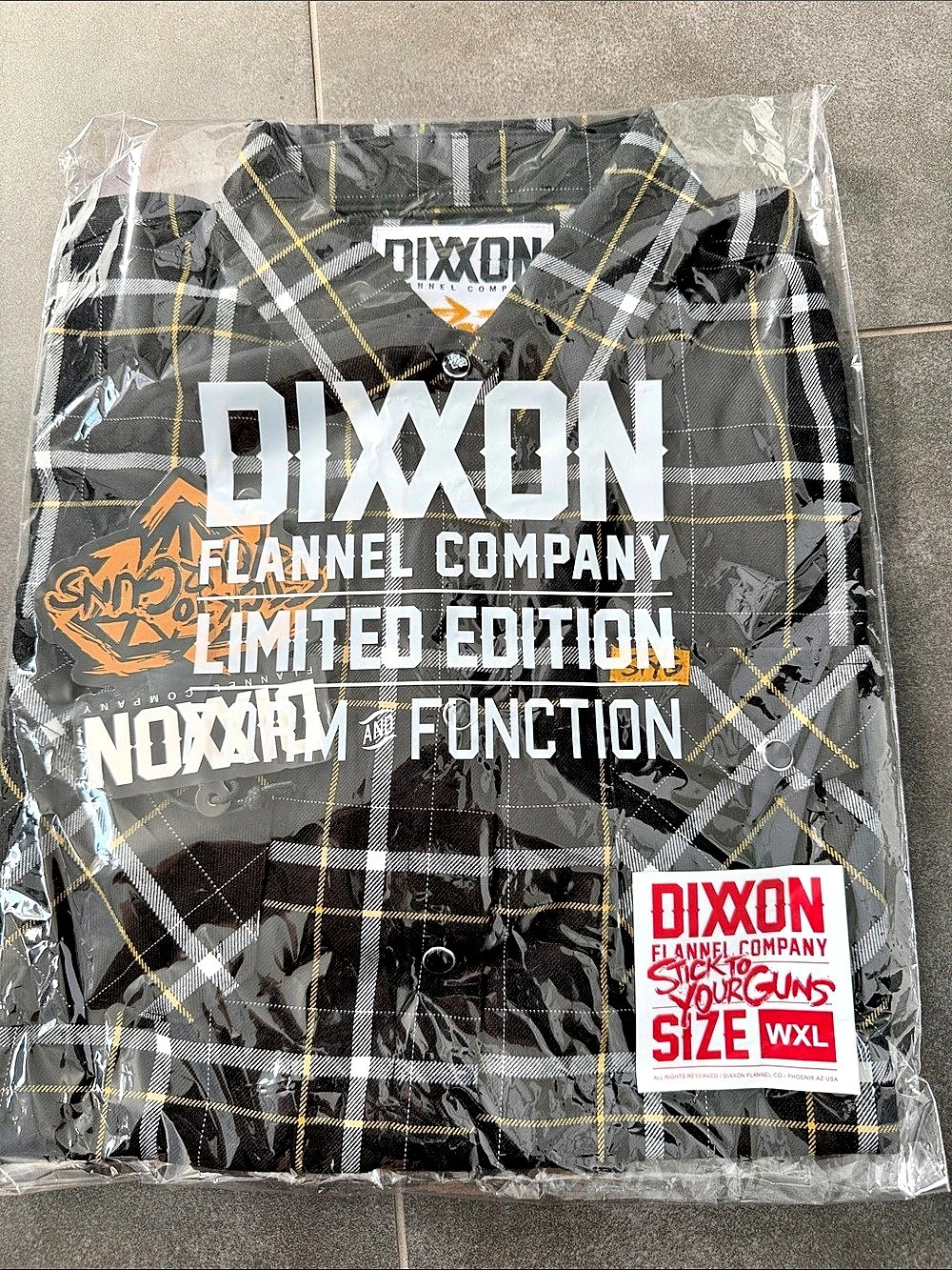 Dixxon Flannel Company Limited Edition Plaid Shirt Size WXL NWT